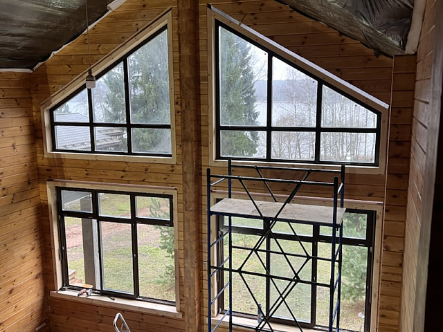 Большие ПВХ-окна во втором свете: монтаж, жесткость конструкции и усадочные зазоры - эксперт Михаил, ШУВОЕ